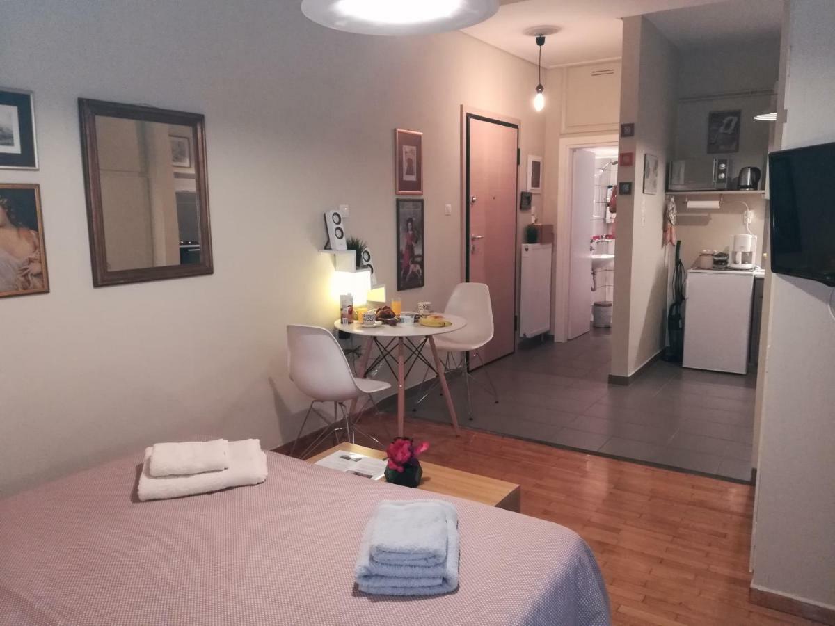 Koukaki Ideal Studio For 2 아테네 외부 사진